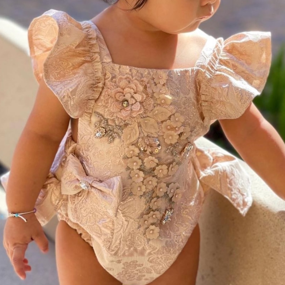 Petite Monet romper for 1 year old